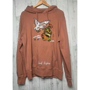 Civil Regime Limited Edition Eagle Dragon Military Themed Hoodie Sz. L